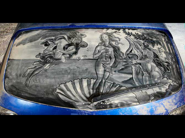 Dirty Car Art by Scott Wade