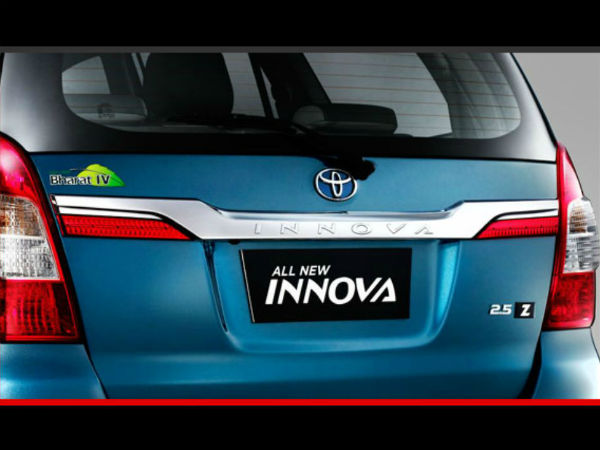 Toyota Innova Facelift