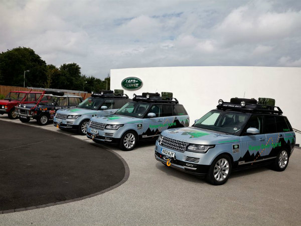 Range Rover Hybrid Silk Trail Expedition