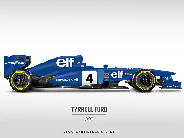 2013 F1 Car With Old Livery