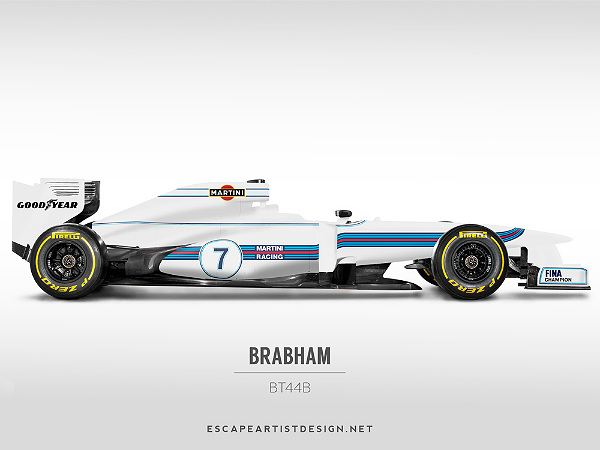 2013 F1 Car With Old Livery
