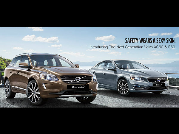 2014 Volvo XC60, Volvo S60 Launched In India