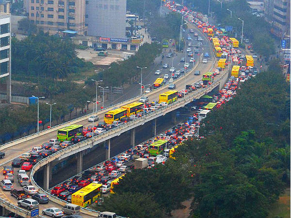 Traffic Jams Around The World