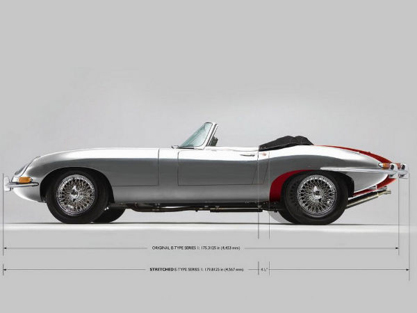 Stretched Jaguar E-Type Series I