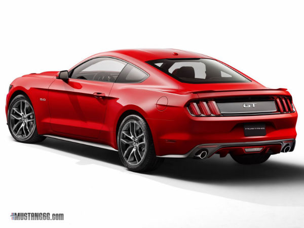 6th gen Mustang rear