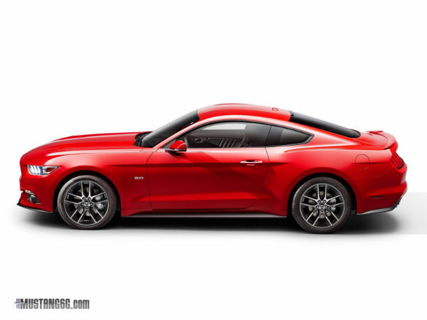 6th gen Mustang side