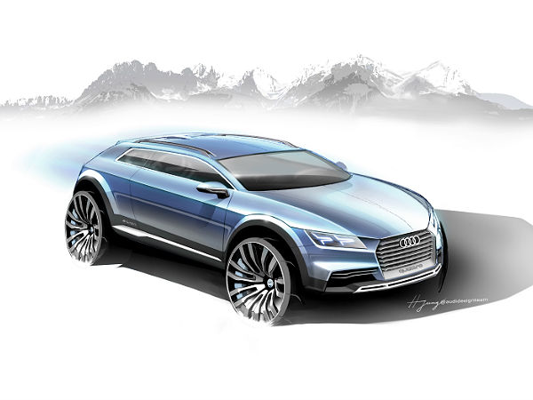 Audi Crossover Concept For Detroit Motor Show 2014