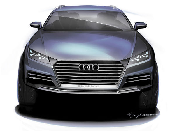 Audi Crossover Concept For Detroit Motor Show 2014