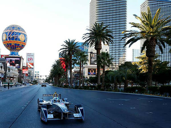 Formula E Race Car Public Debut