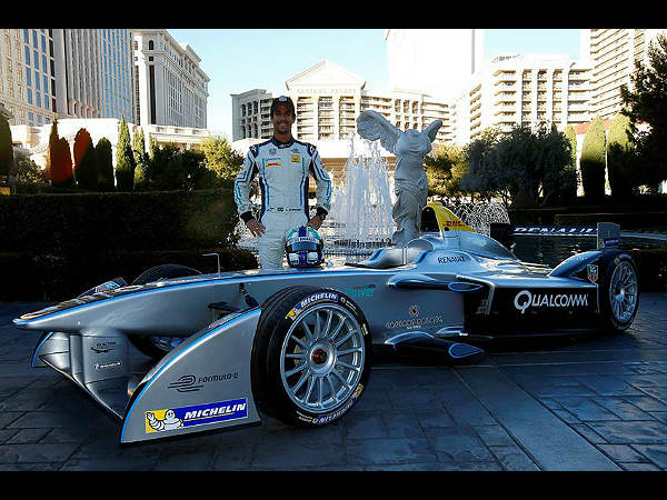 Formula E Race Car Public Debut