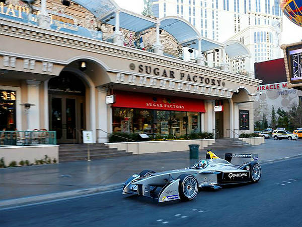 Formula E Race Car Public Debut