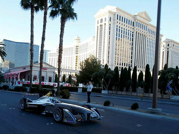 Formula E Race Car Public Debut