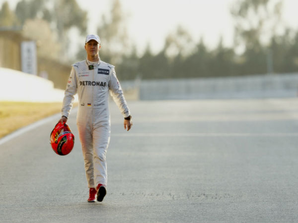 michael schumacher posing