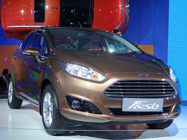 Ford Fiesta Facelift At Auto Expo 2014