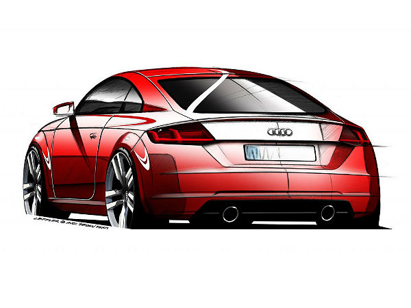 2015 Audi TT Sketches Revealed
