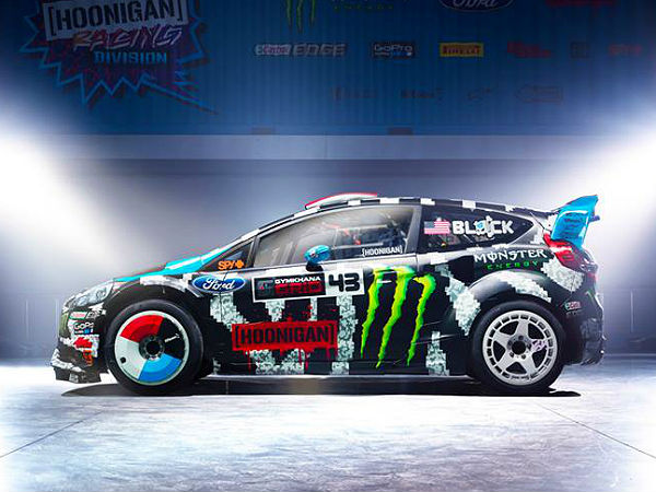 Ken Block 2014 Livery Ford Fiesta Side View