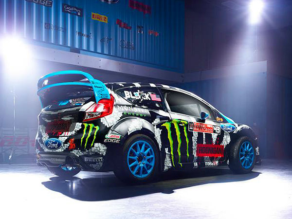 Ken Block 2014 Livery Ford Fiesta Side Angle