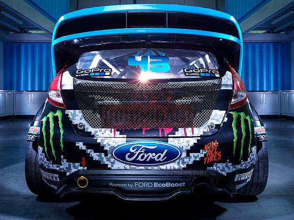 Ken Block 2014 Livery Ford Fiesta Rear