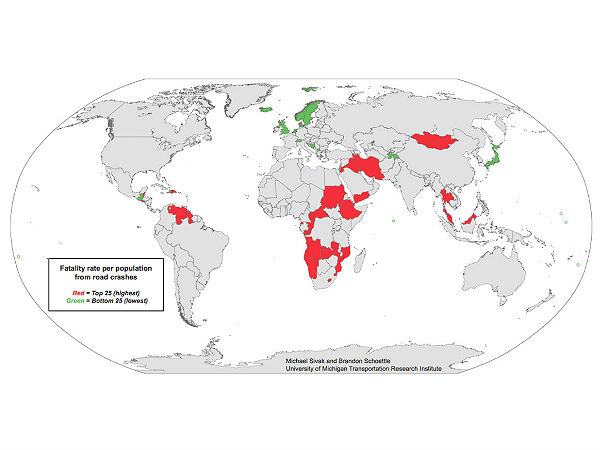 Most dangerous Country To Drive In The World