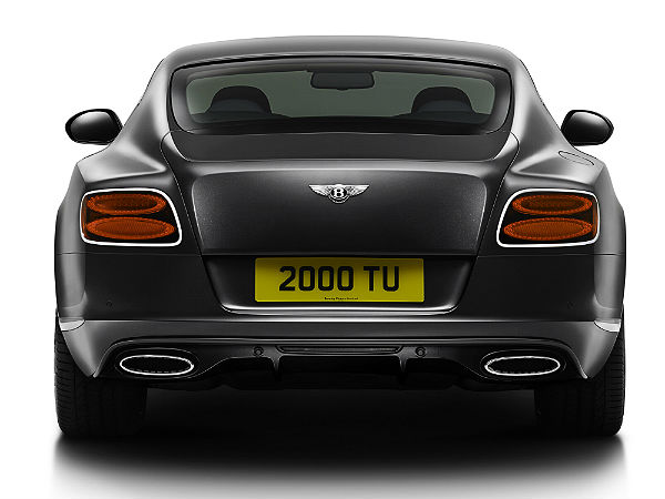 Continental GT Speed Rear View