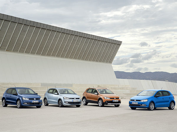 2014 CrossPolo seen with the new Polo variants