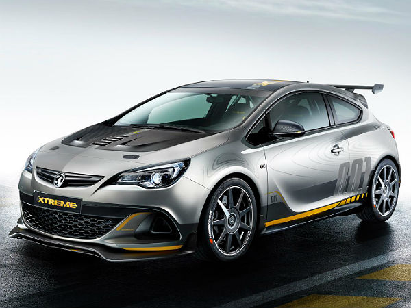 Vauxhall Astra VXR Extreme Front