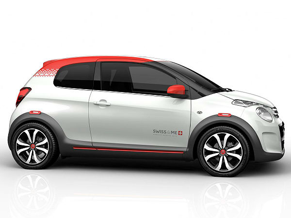 Citroen C1 Swiss & Me Side View