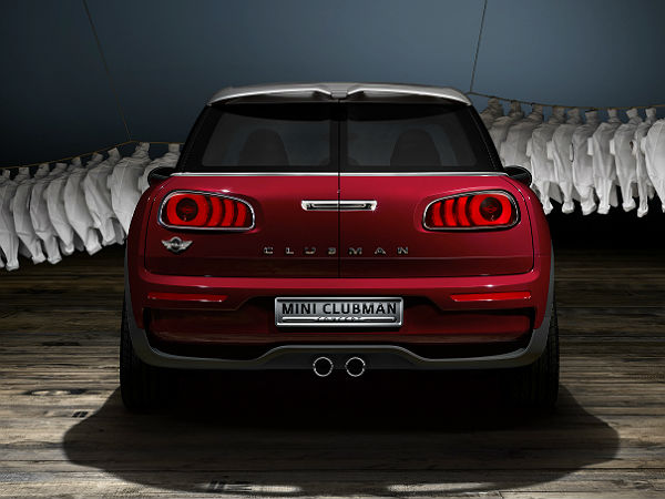 New Mini Clubman Concept Rear View