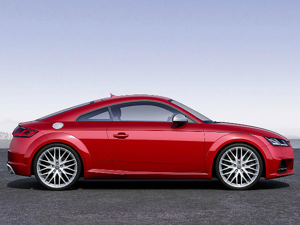 All New Audi TT Side View