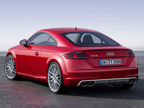 All New Audi TT Rear View