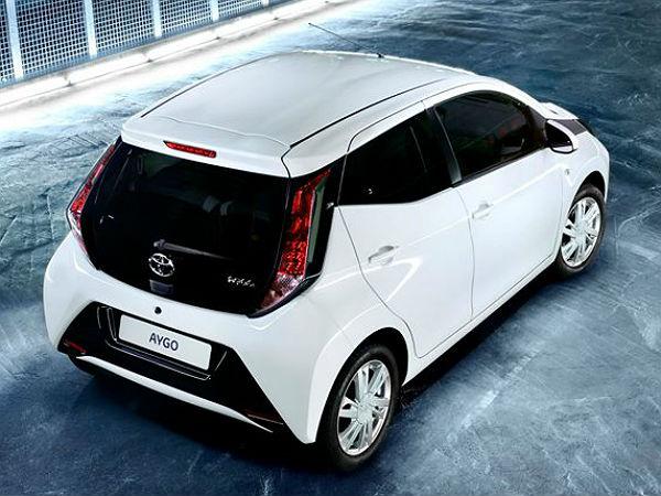 Toyota AYGO Rear View