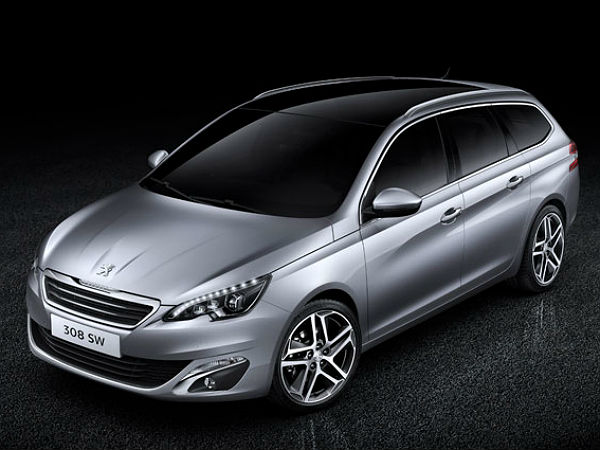 2014 Peugeot 308 SW Front View