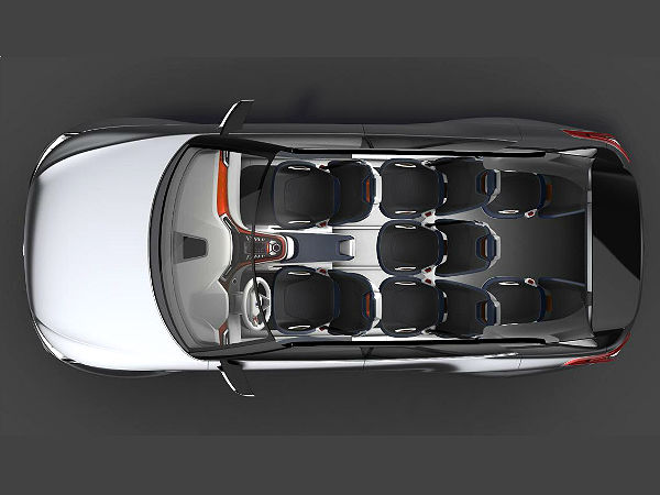 Ssangyong XLV Concept SUV Seating