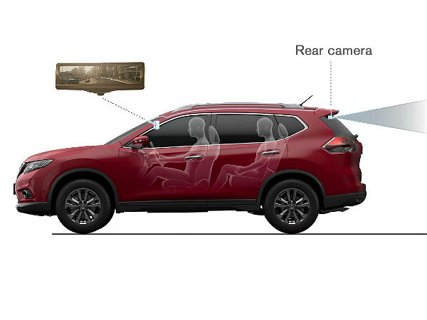 Nissan Smart Rearview Mirror