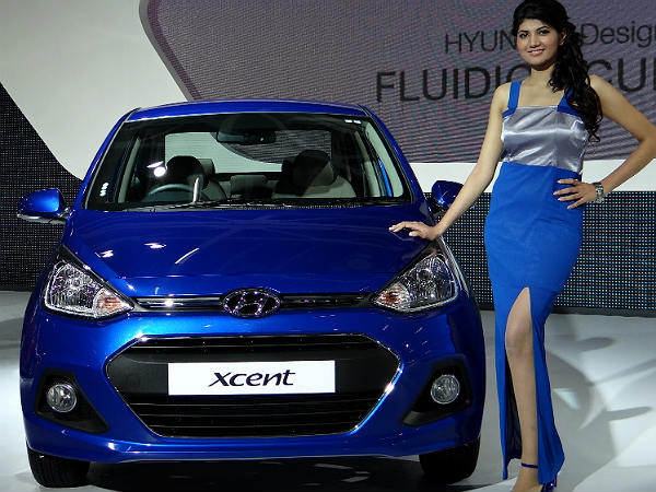 Hyundai Xcent base trim (All prices ex-showroom, Delhi)