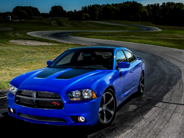 blue dodge charger