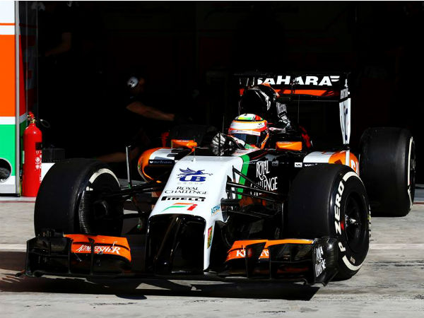 sahara force india pitlane