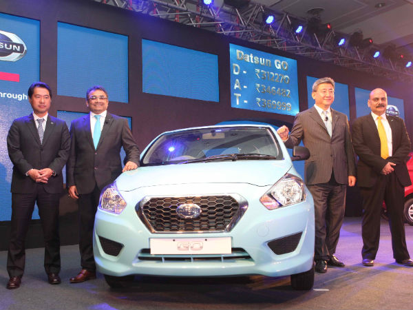 Datsun GO prices (Ex-showroom, Bangalore)
