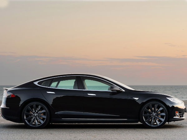 tesla model s side