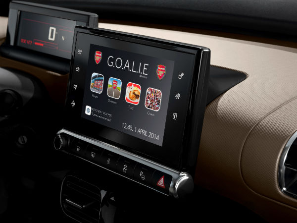 citroen goalie infotainment