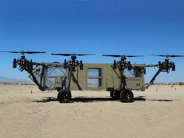 Truck-Helicopter Hybrid