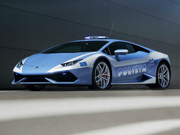 Lamborghini Huracan Italian Police Car