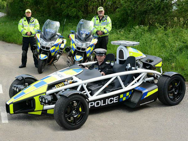 Ariel Atom Police Car