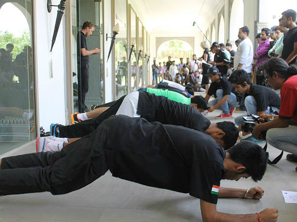 Nissan GT Academy: Core Fitness Test