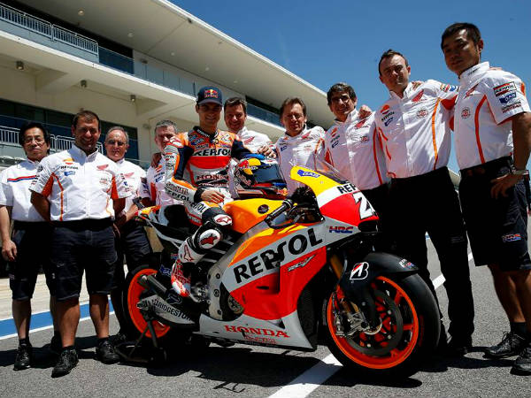 Dani Pedrosa With Repsol Honda