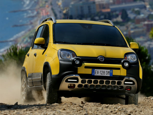 Fiat Panda Cross: Front View