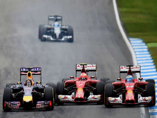 formula one 2014 hockenheim ferrari and red bull