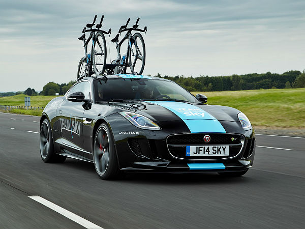 Jaguar Reveals One-Off F-Type Tour de France Support Vehicle
