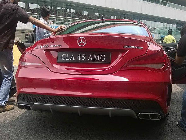  mercedes benz cla 45 amg launched