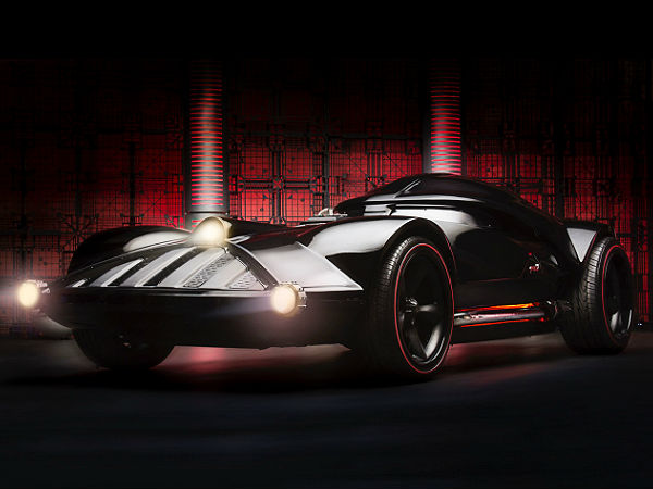 One-Off Darth Vader Car From Hot Wheels Actually Runs
